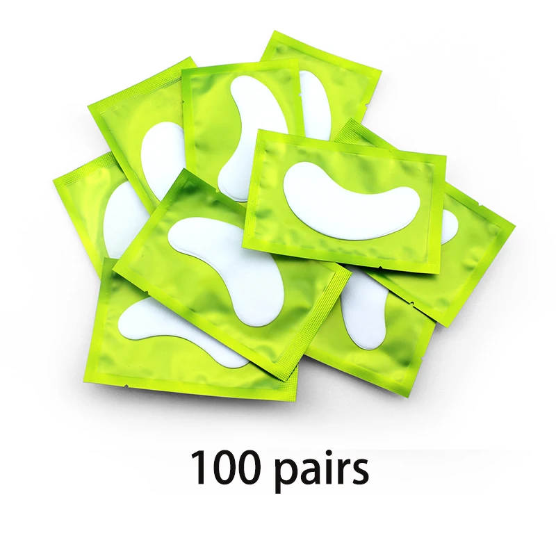 100 pairs Green
