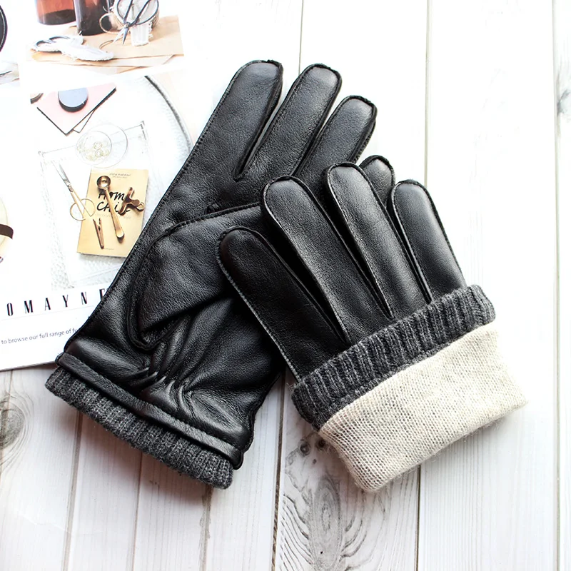 Black wool lining