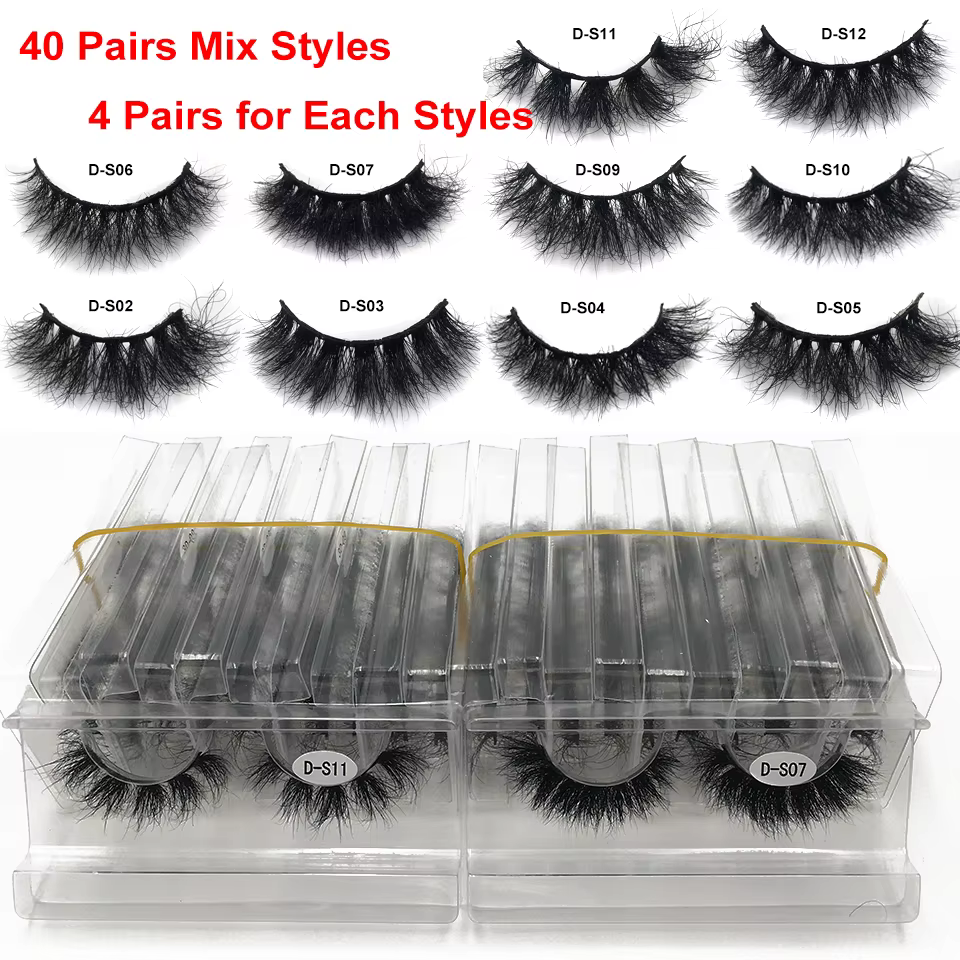 40 pairs mix styles