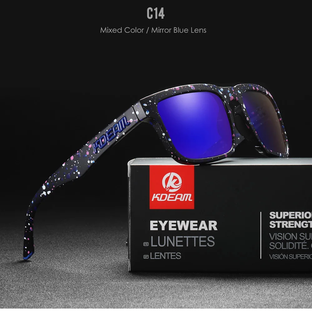 C14 Mirrored Blue
