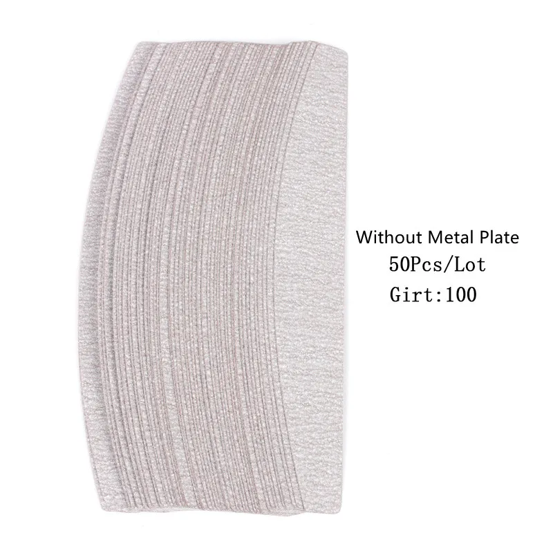 50Pcs Sandpaper 100