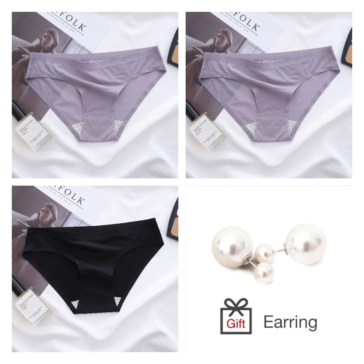 2 grey black