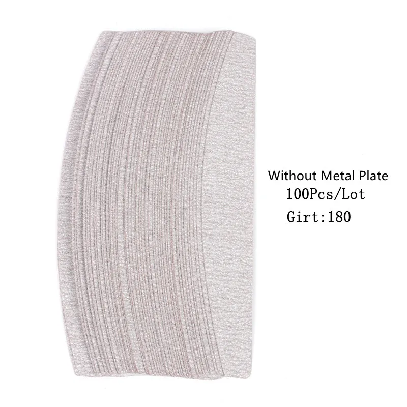 100Pcs Sandpaper 180