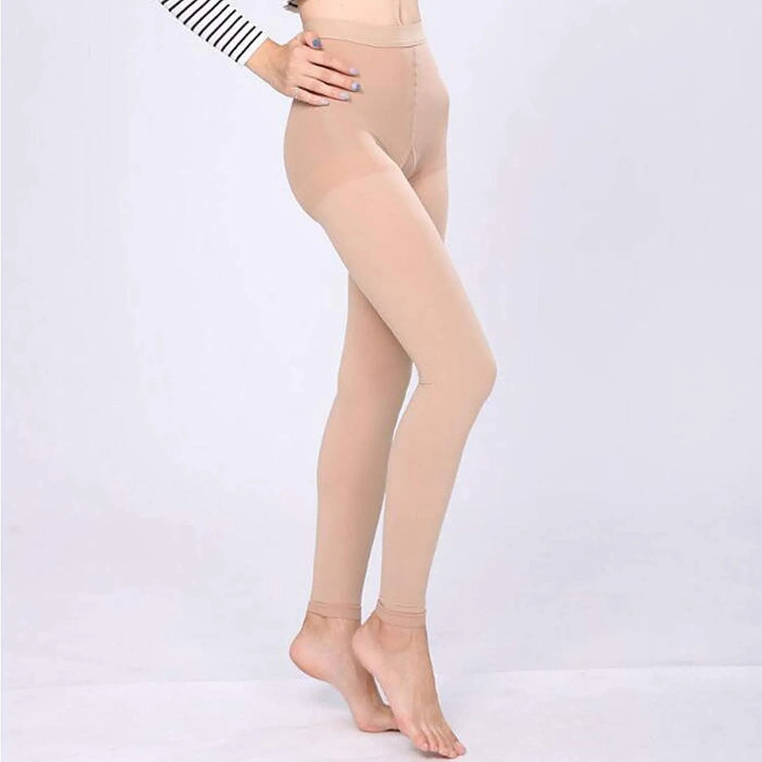 Footless Beige