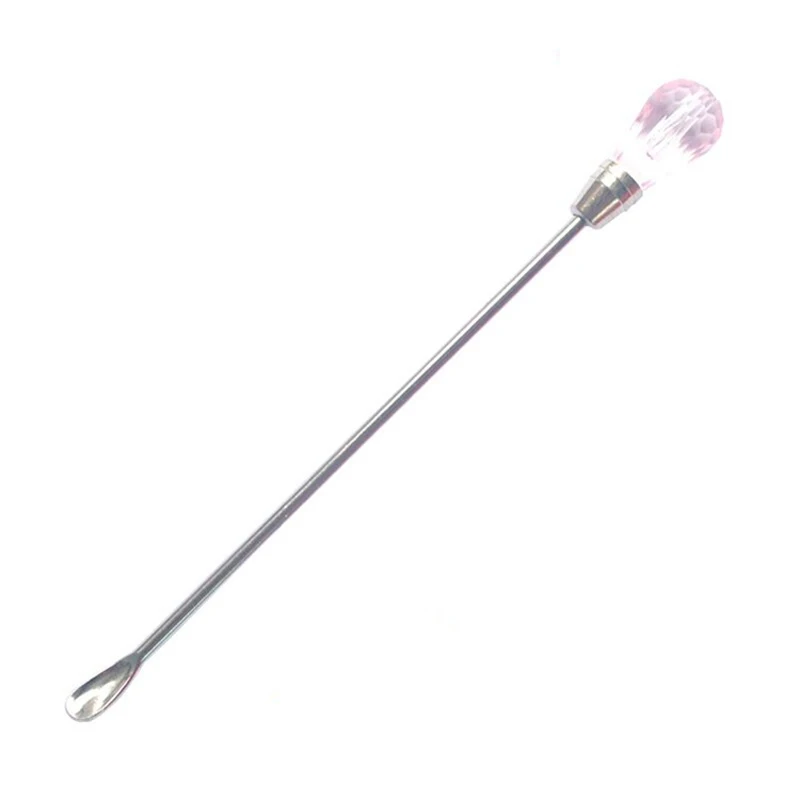DOSADOR DE HENNA MANUAL Pigment Stirring Rod Spoon Tattoo Ink Mixer Stainless Steel Spoon Mixing Tool Tattoo Powder Ink Mixing