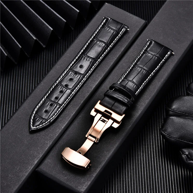 rose gold black W