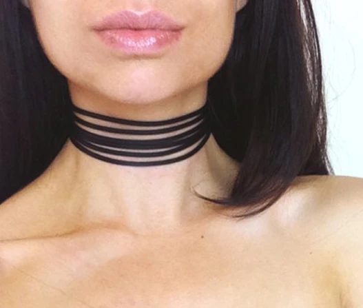 Summer 2022 Newest Fashion Jewelry Accessories White Multilayer Lace Tattoo Choker Necklace For Couple Lovers' N141