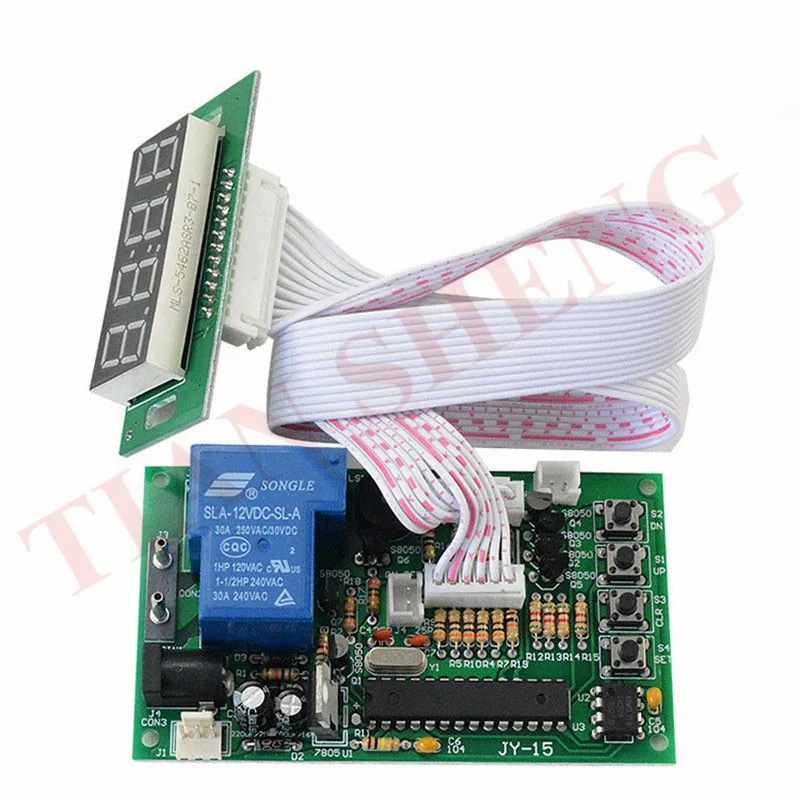 JY-15B Time Controlling Timer Board Power Supply for coin acceptor selector water pump washing machines massage chairs chargers