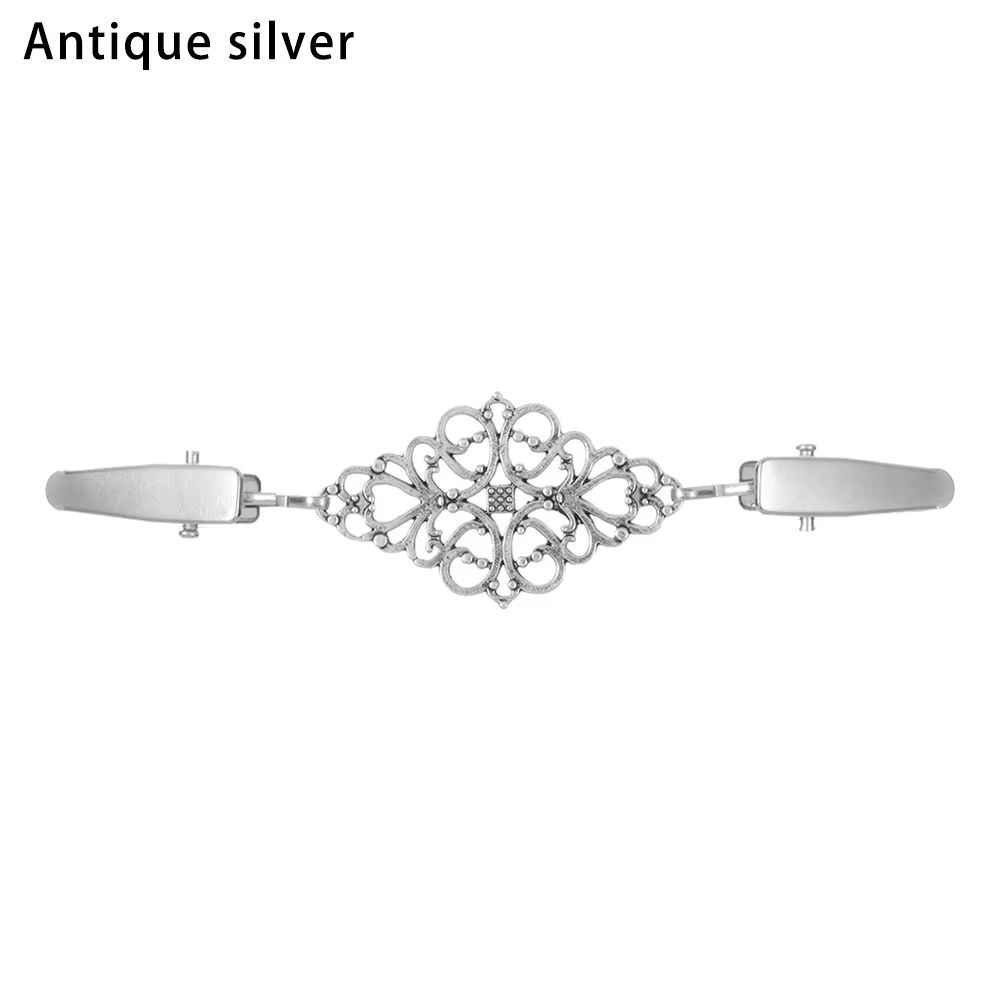 Trendy Fashion Sweater Blouse Pin Zinc Alloy Cardigan Clip Women Shirt Collar Retro Duck Clip Winter Charm Accessories Hot Sale