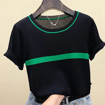 black t shirt