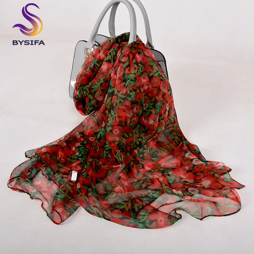 black red floral