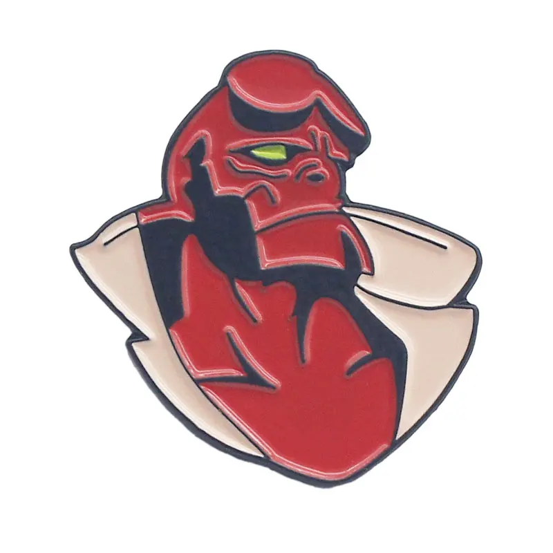 Anime Hellboy  Enamel Pins Cute Metal Cartoon Brooch Backpack Hat Bag Collar Lapel Badges Men Women Fashion Jewelry Gifts