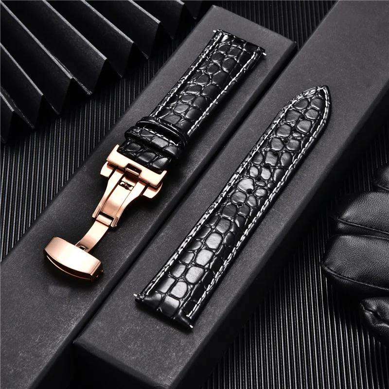 rose gold black W