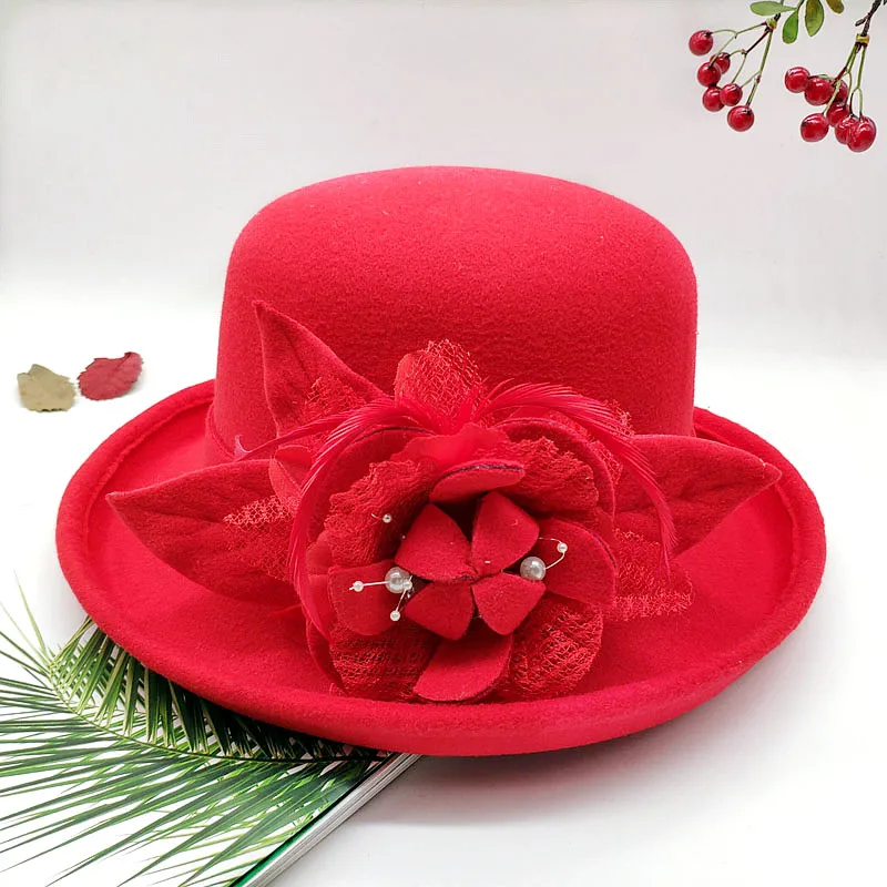 Bright red