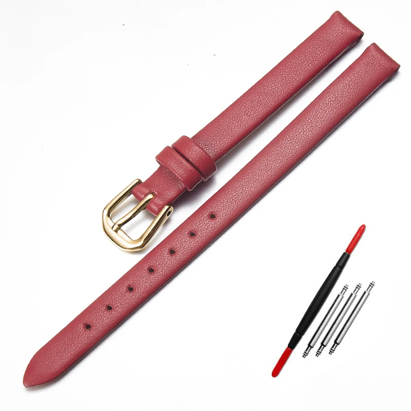 Red gold buckle