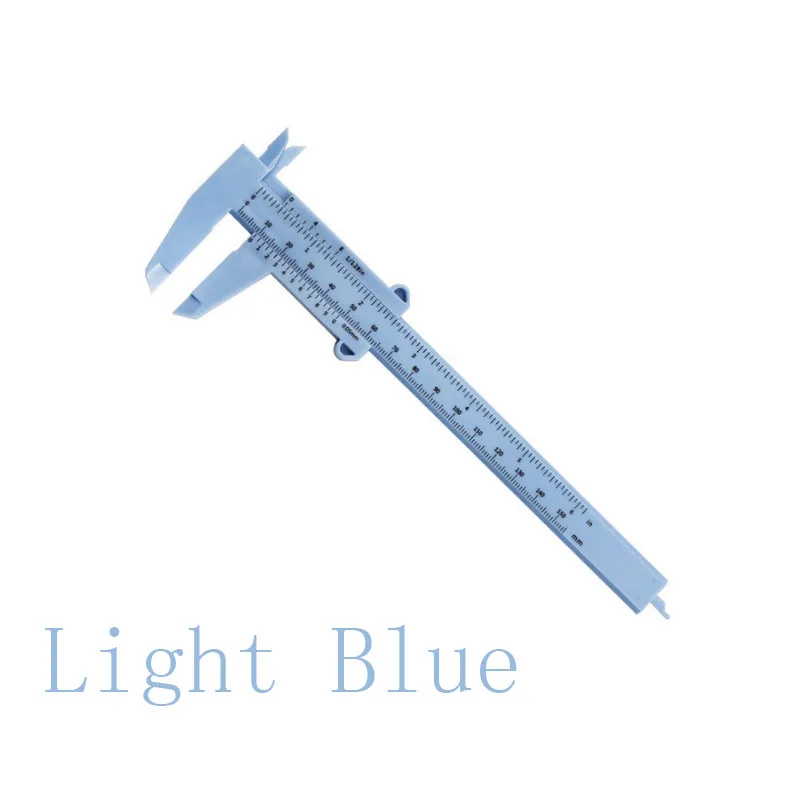 Wholesale 150mm Pink Double Scale Sliding Gauge Permanent Makeup Tool Tattoo Eyebrow Line Lip Ruler For Tattoo Measuring