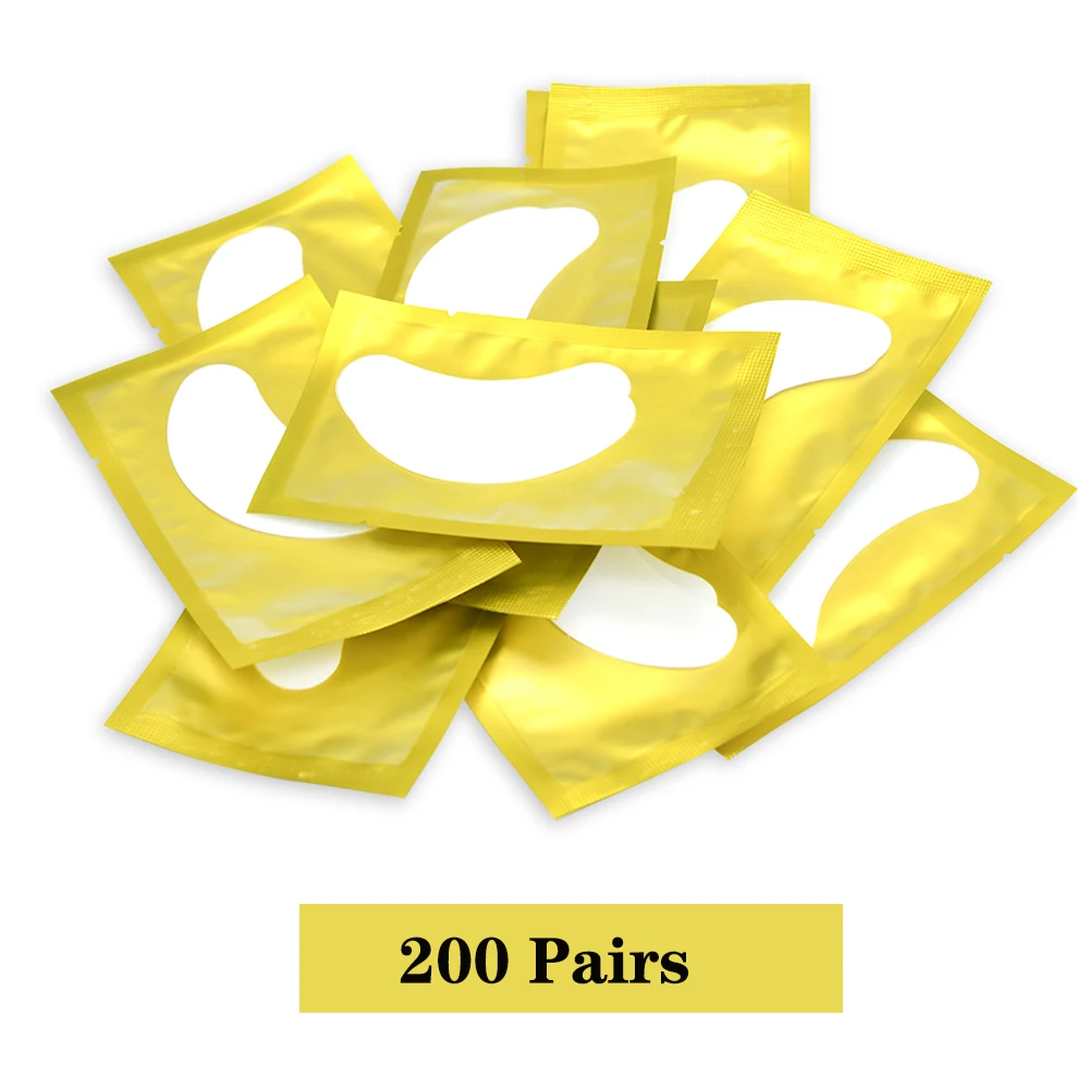 200Pairs Yellow