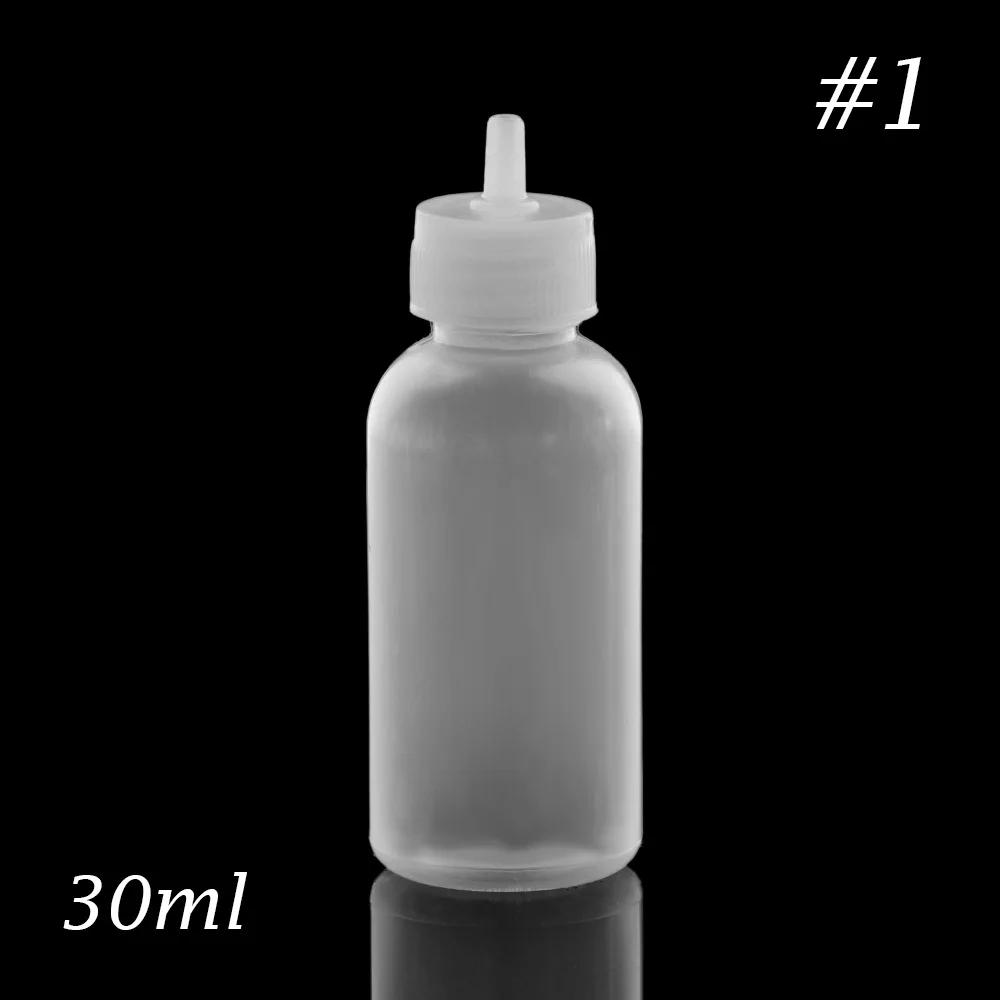 1 Set Henna Bottles for Stencil Tattoo Painting Bottle With Nozzle Applicator Drawing Bottles Beauty Body Painting Accessories