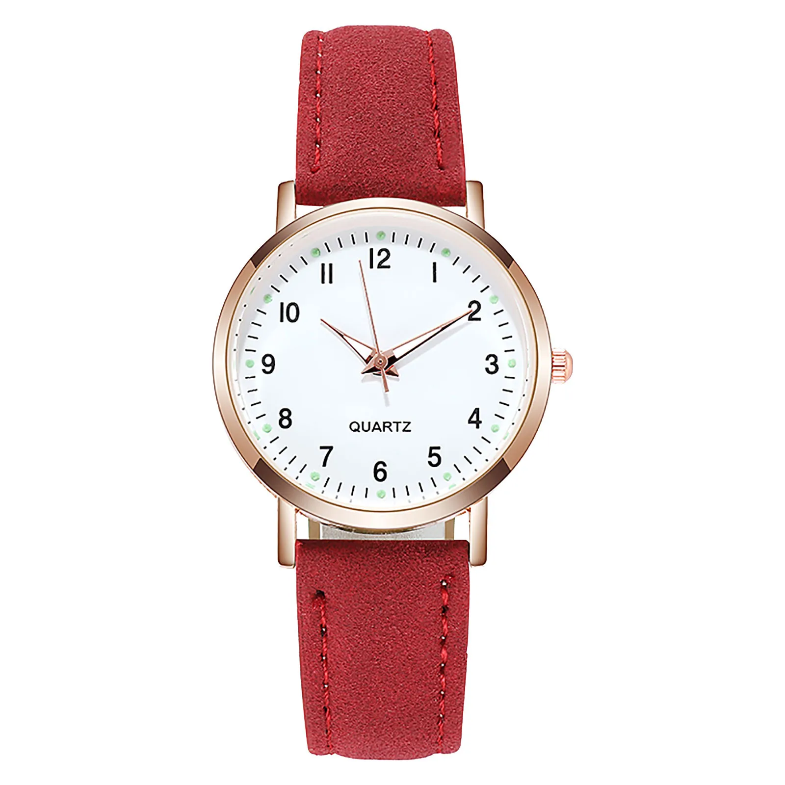 Luxury Back Light Watch For Women 2024 Diamond-studded Luminous Retro Female Watch Ladies Leather Strap Relogio Montre Femme