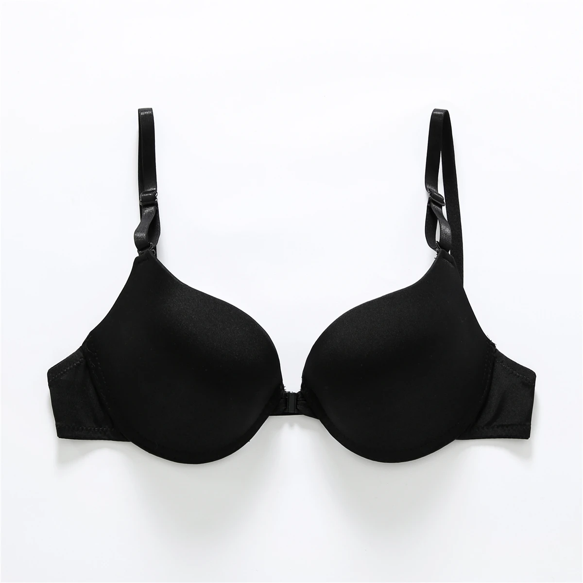 Front Button Lingerie Women Beauty Back Push Up Bra Plus Size Bra  Women Wired Top Sexy Backless Bra Comfortable Intimates