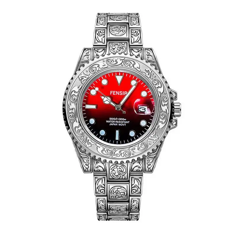 Silver-red