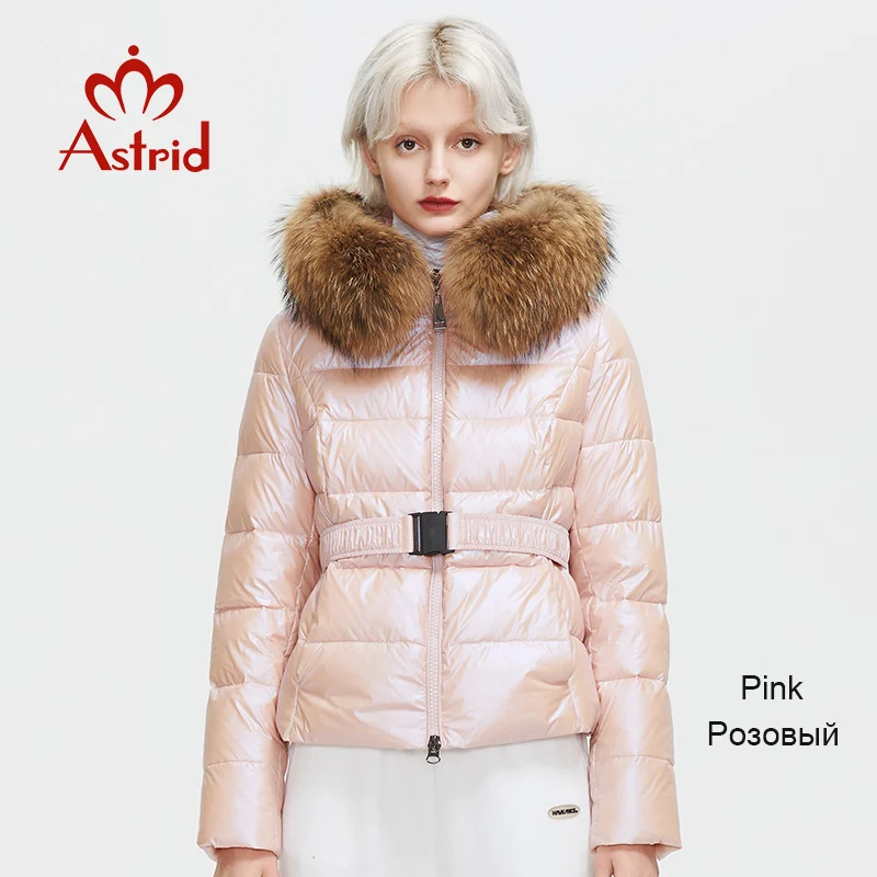 F154 pink fox fur