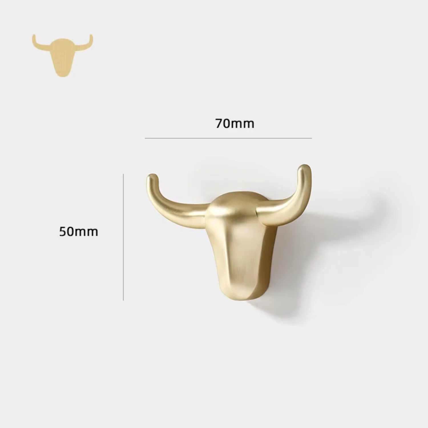 Ox horn Gold