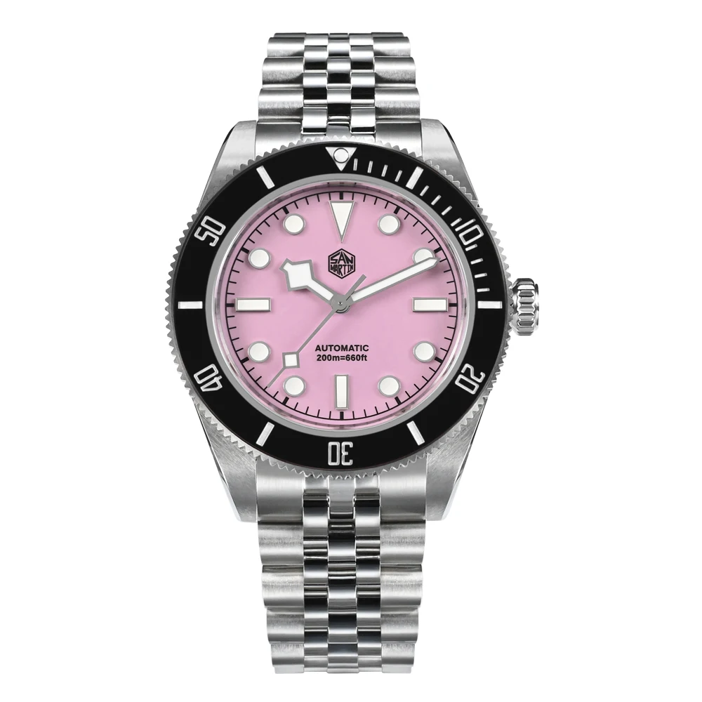 Pink Enamel Dial