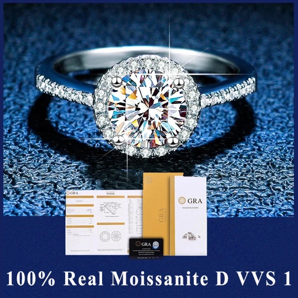 Moissanite Ring-1