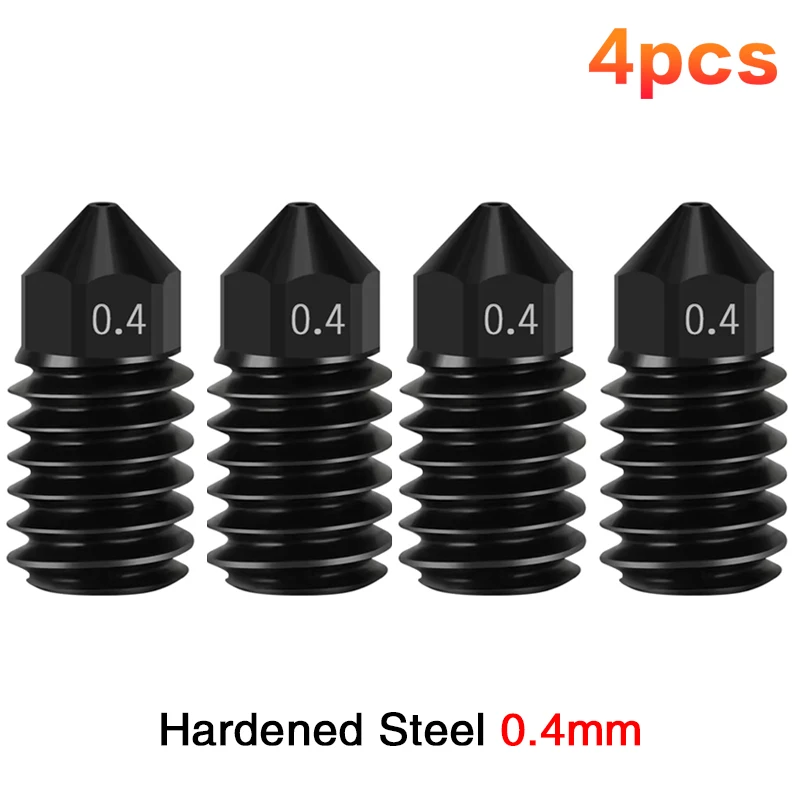 0.4mm Nozzle 4pcs