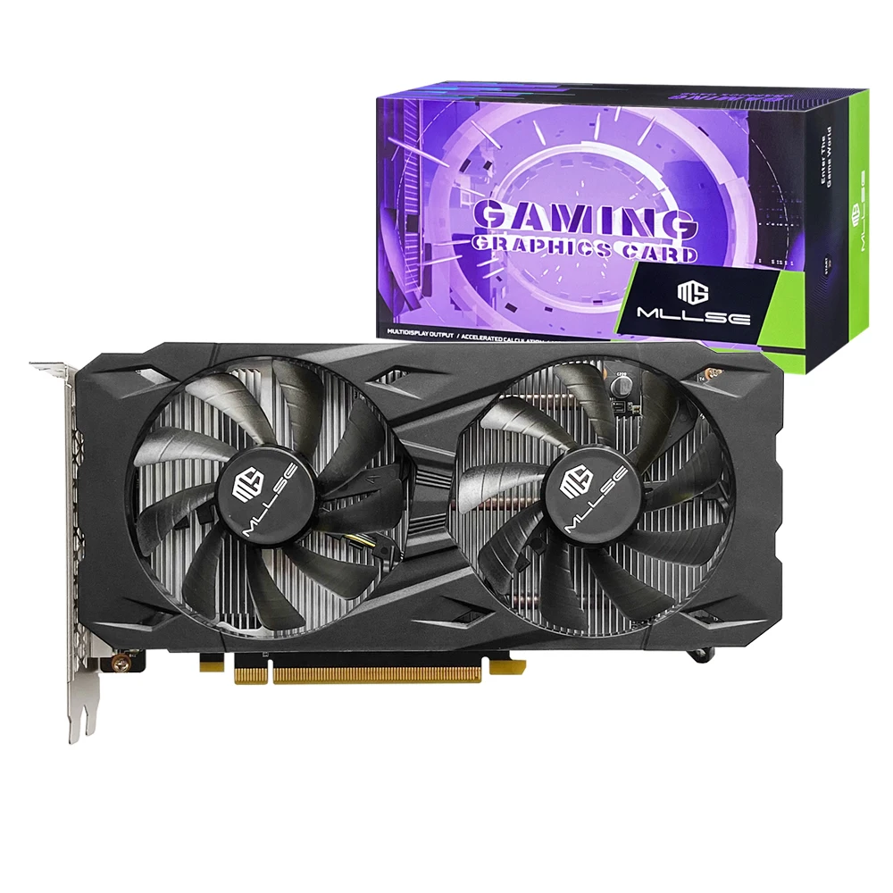 MLLSE GTX 1660 Super 6GB Graphics Card GDDR6 192 Bit PCI-E 3.0×16 8Pin NVIDIA GPU Gtx 1660super Gaming Video Card Placa De Vide