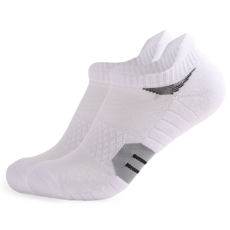 1 PAIRS Towel Bottom Hiking Socks Men Women Cotton Sock Short Running Sport Socks Breathable Deodorous Socks Plus Size EUR 35-50