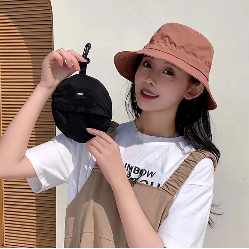 Banff Folding Bucket Hat Brick [NG006]