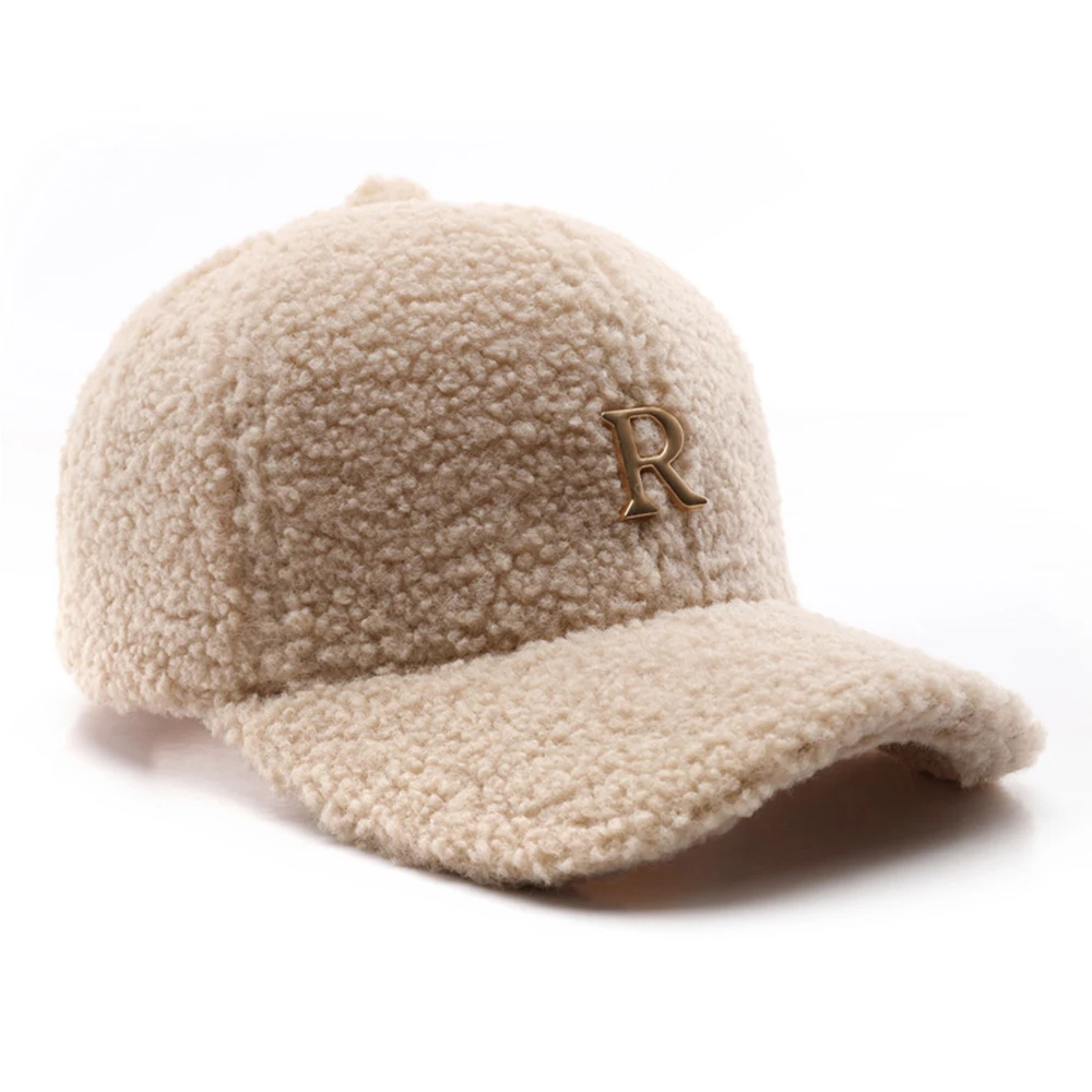 Beige Baseball Cap