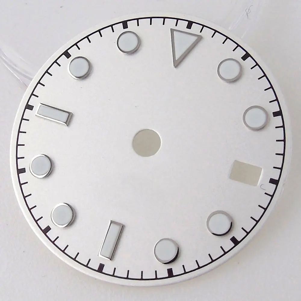 nologo white dial
