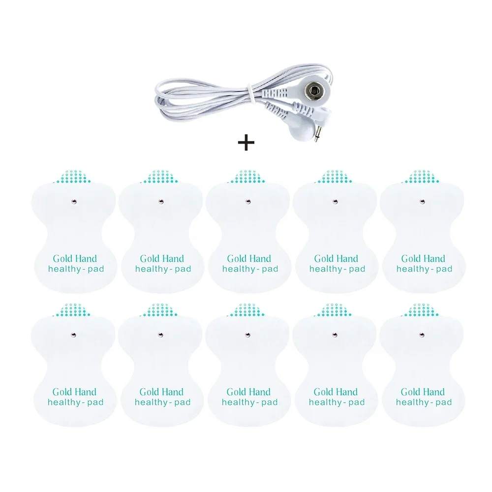 10 pads 2 way cable