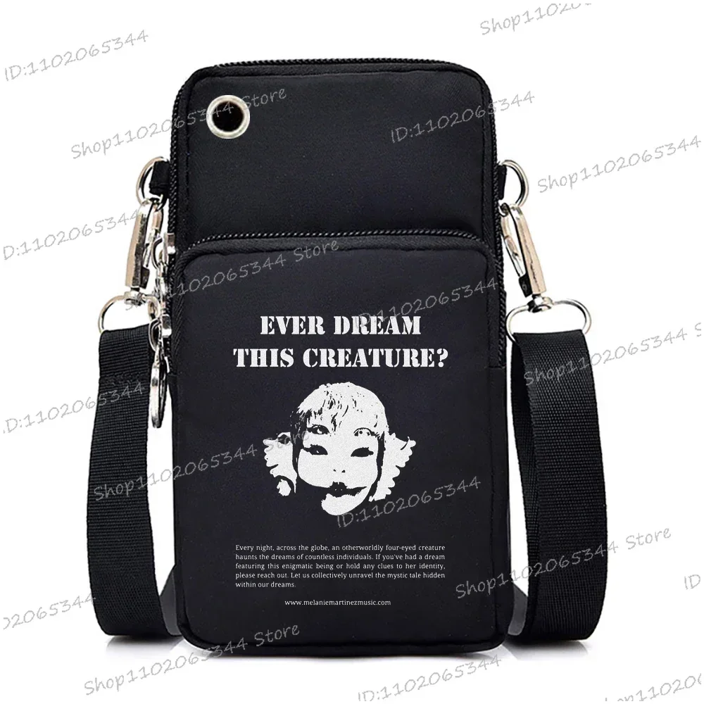 Melanie Martinez Portals Tour Crossbody Bags Women Men Aesthetic Music Album Purse Handbags Melanie Martinez Mini Phone Bag