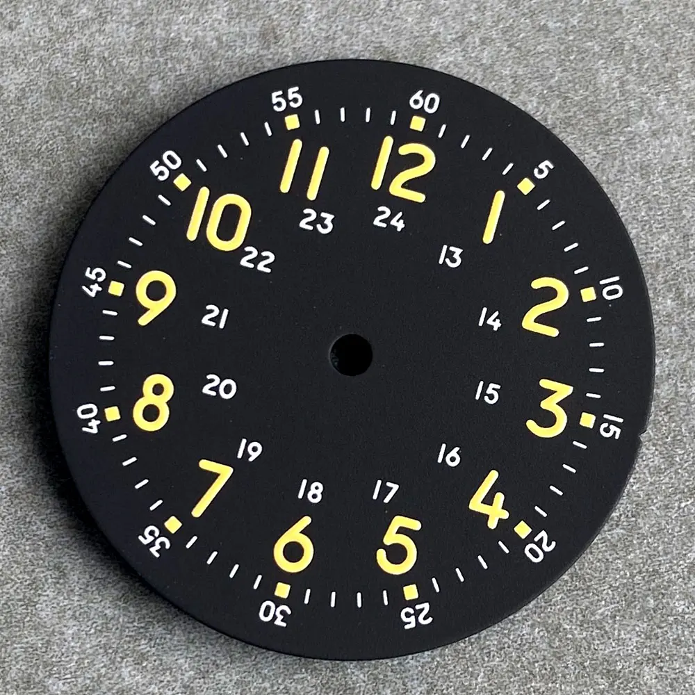 black dial