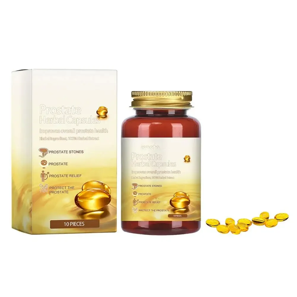 NEW High-end Prostate Natural Herbal Capsules Prostate Urgency Symptoms Remover Capsules For Men Soothing Body Health Care G8H8