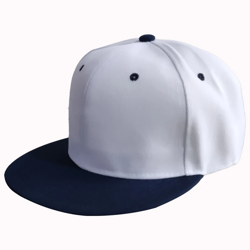 white and navy blue