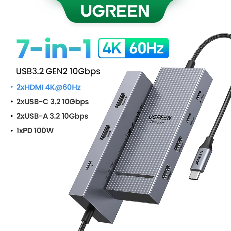 7-in-1 10G 4K60Hz