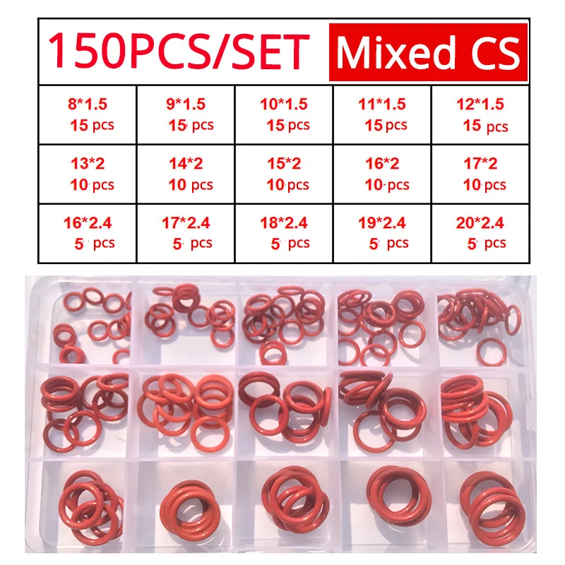red150pcs mixed(1set