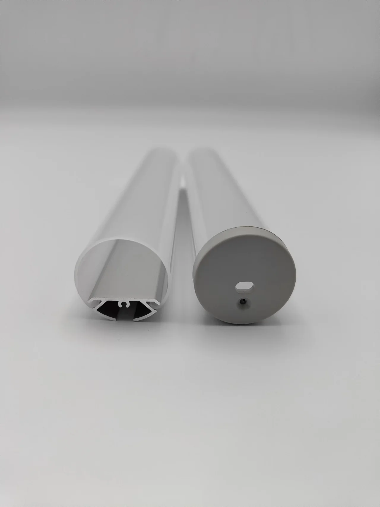 1m/pcs  High quality round aluminum channel diameter 30mm suspended aluminum LED profile for pendant linear light Housing