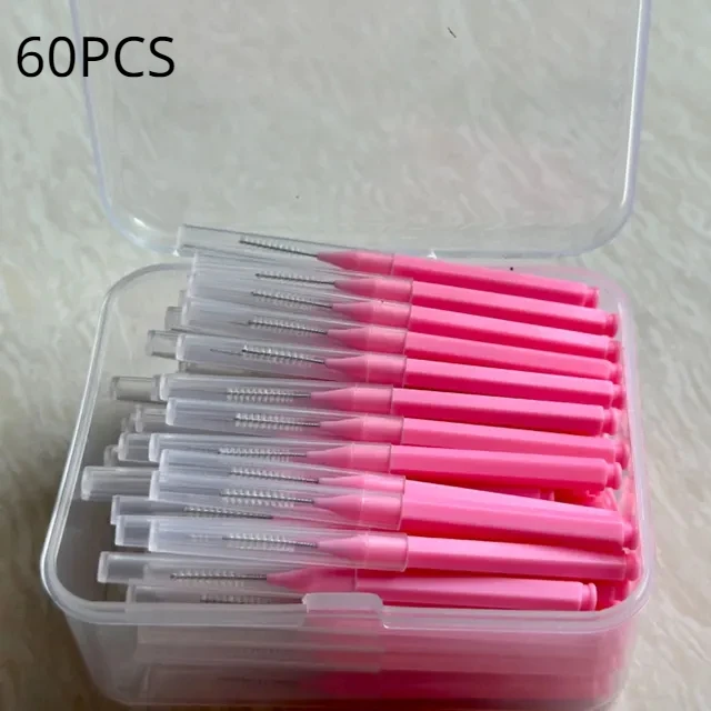 0.6 mm Pink 60pcs