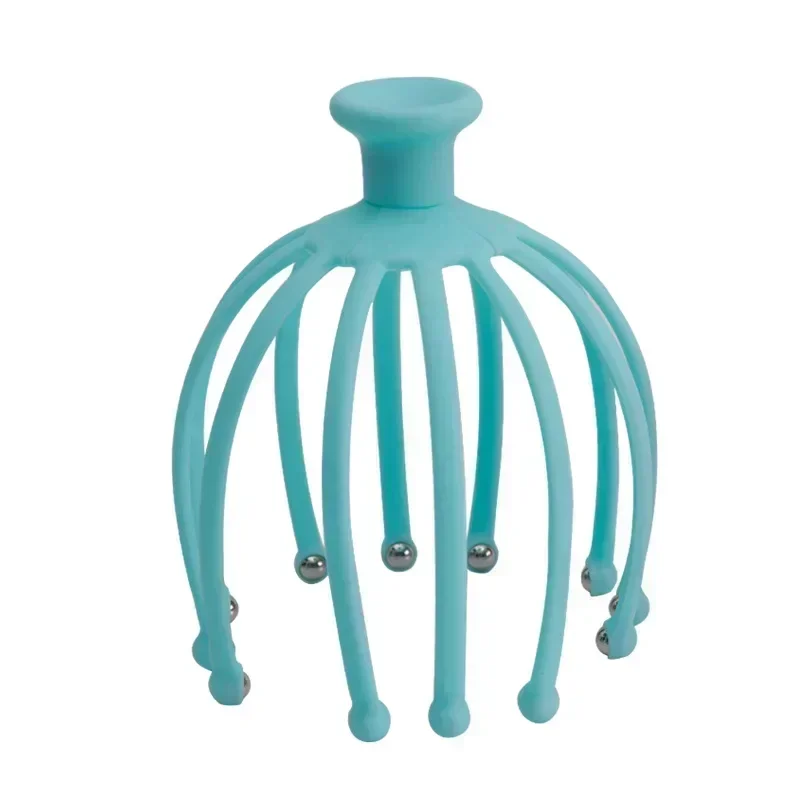 Claws Head Decompression Massager Octopus Rotating Ball Relaxation Massager Instrument Head Itch Non Soul Extraction Artifact