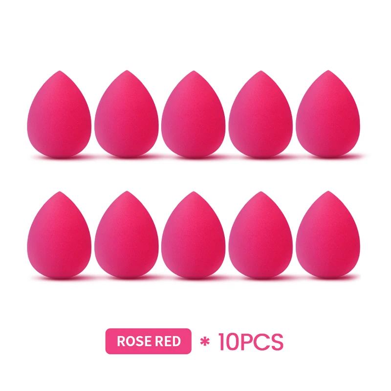 puff-Rose Red 10pc