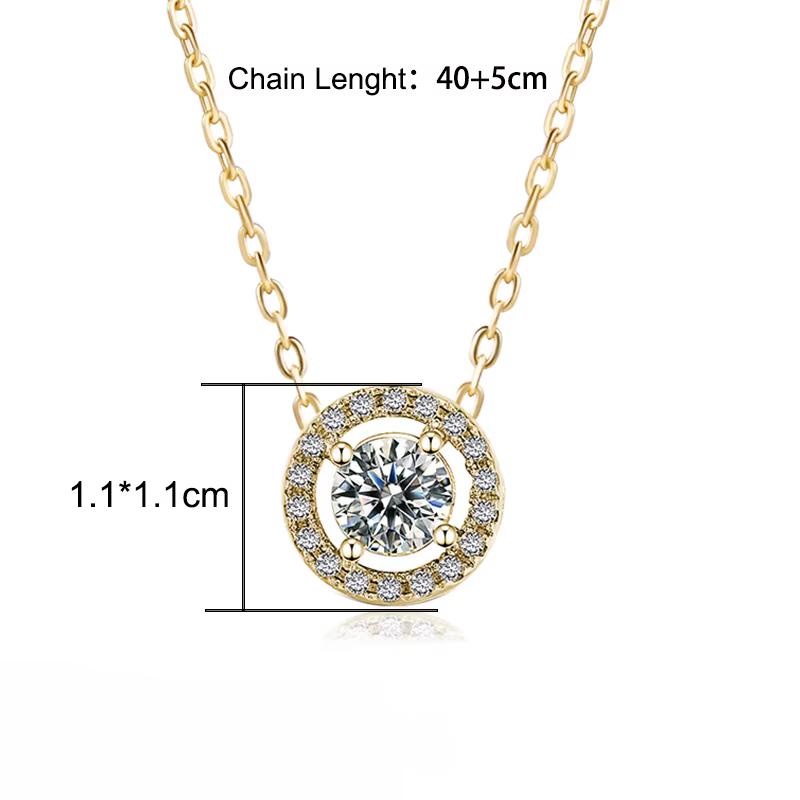 Dazzling Pendant Necklaces For Women Wedding Simple Aesthetic Choker Chain On The Neck Shiny New Year Gifts Women's Jewelry N310