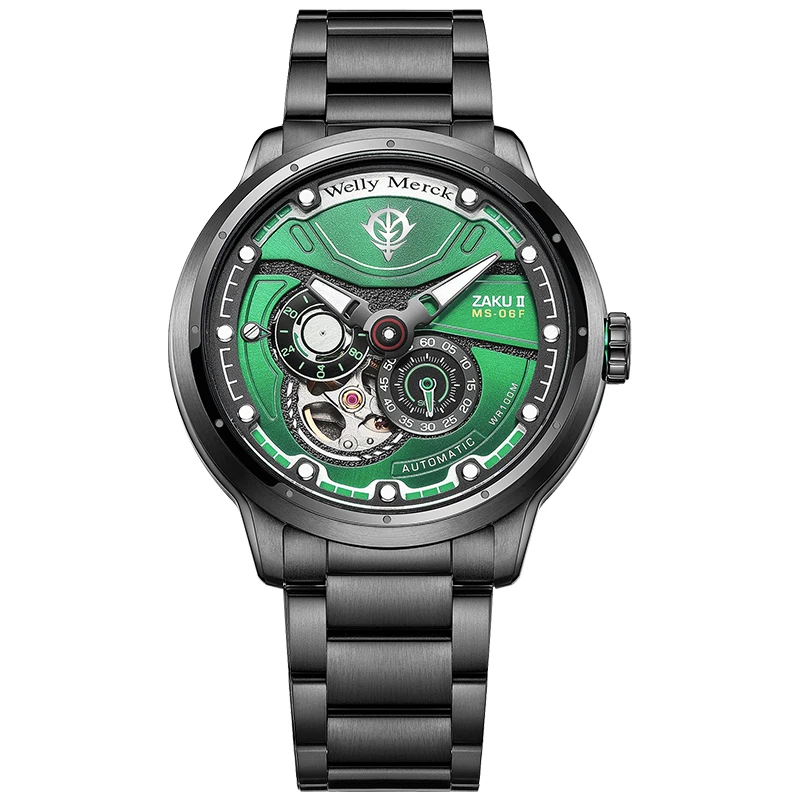 GREEN-STEEL STRAP