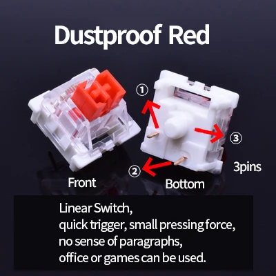 Dustproof Red