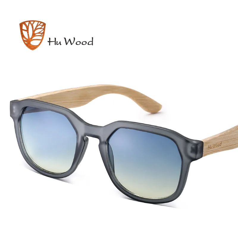 Hu Wood Polarized Sunglasses Fishing For Men Womens Wooden Sun Glasses Travel Bamboo Sunglass Driving Shade UV400 Lens GR8014
